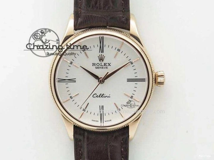 MiroTime 0521 Lightweight DayDate 40 RG QF 1:1 Best Edition Brown Roman Dial Diamonds Bezel on President Bracelet A2836 V5 (Gain Weight) 475